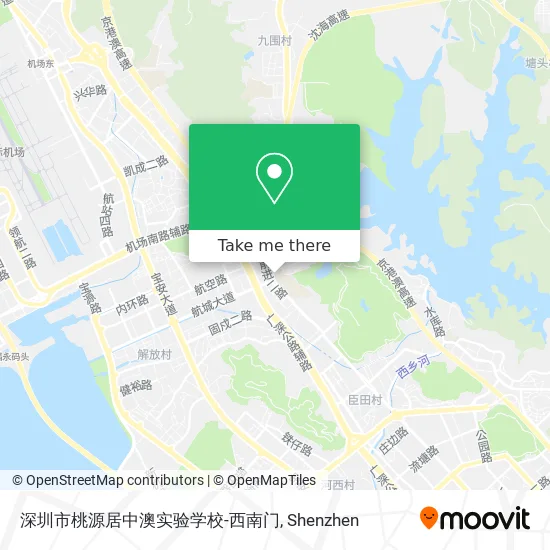 深圳市桃源居中澳实验学校-西南门 map