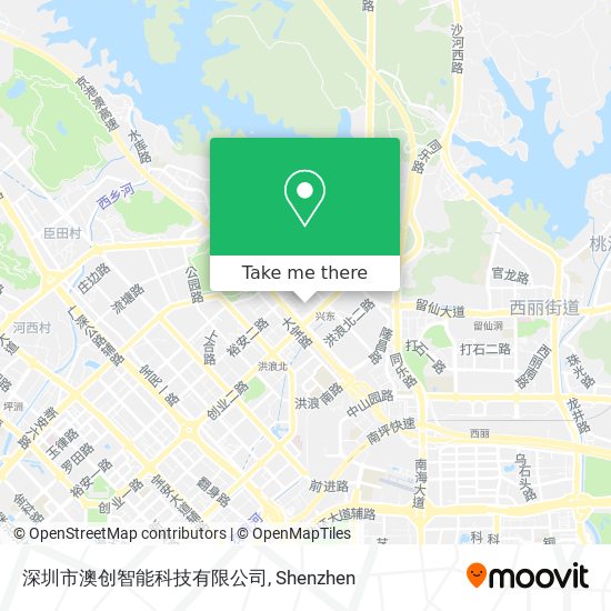 深圳市澳创智能科技有限公司 map
