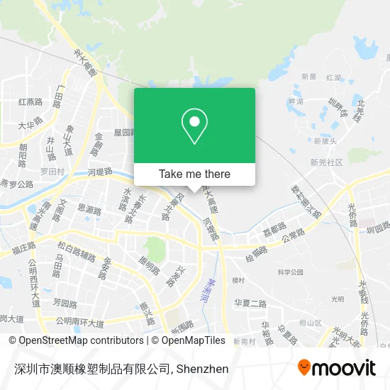 深圳市澳顺橡塑制品有限公司 map