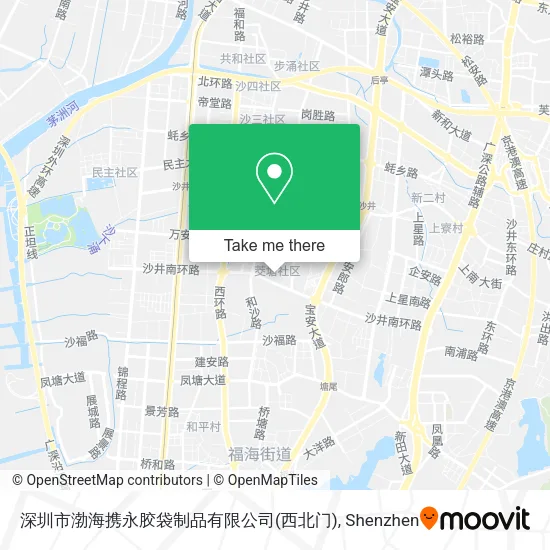 深圳市渤海携永胶袋制品有限公司(西北门) map