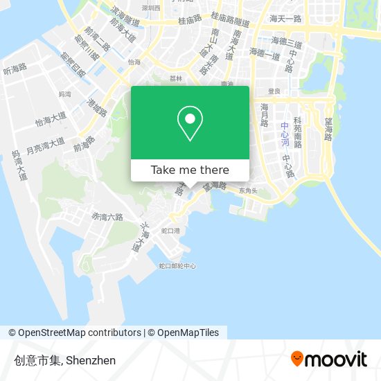 创意市集 map