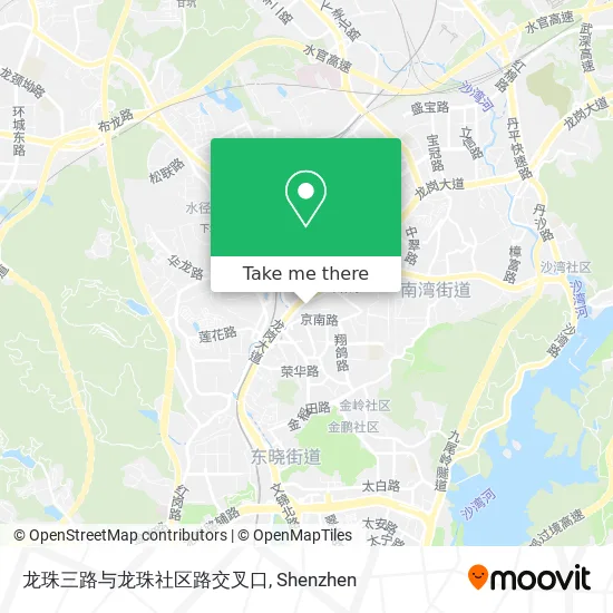 龙珠三路与龙珠社区路交叉口 map