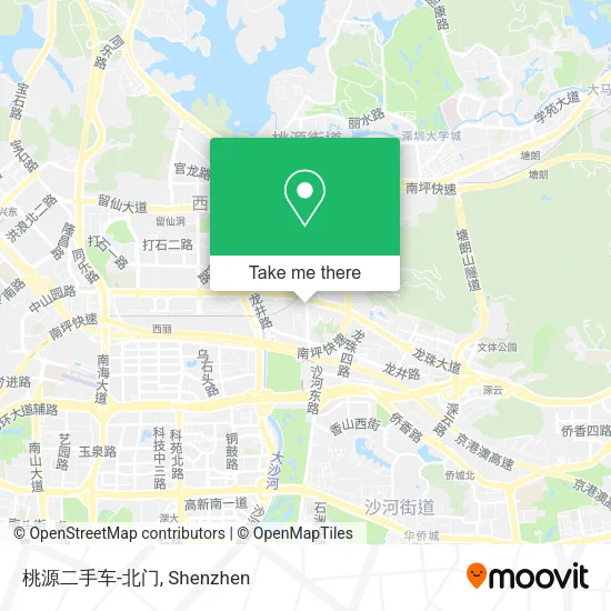 桃源二手车-北门 map