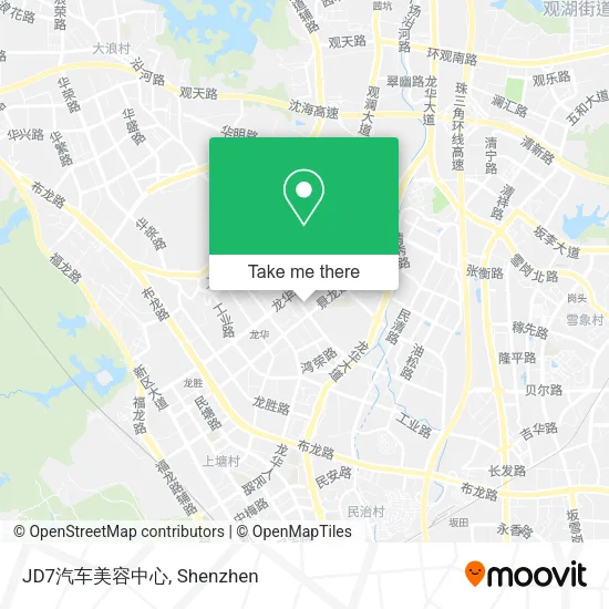 JD7汽车美容中心 map