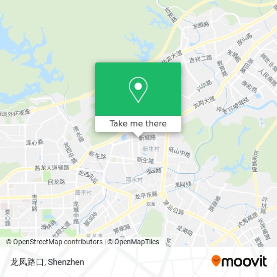 龙凤路口 map