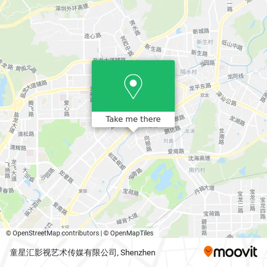 童星汇影视艺术传媒有限公司 map
