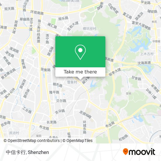 中信卡行 map
