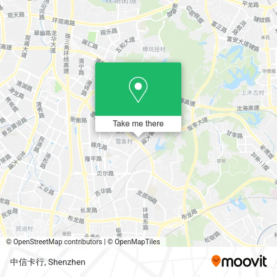 中信卡行 map
