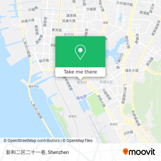 新和二区二十一巷 map