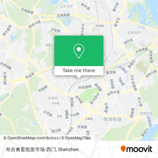 布吉禽畜批发市场-西门 map