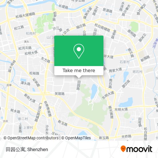 田园公寓 map
