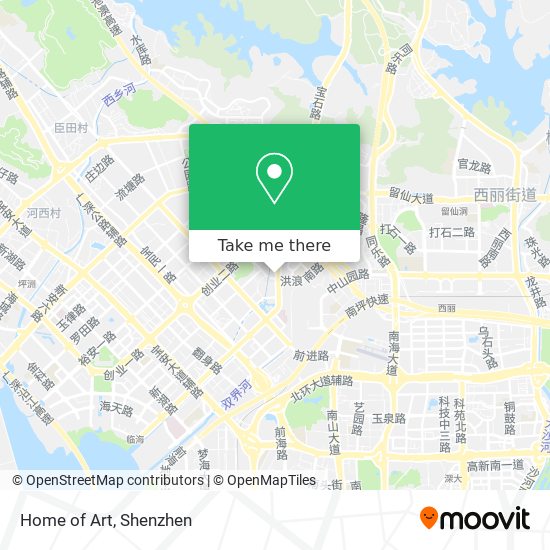 Home of Art map