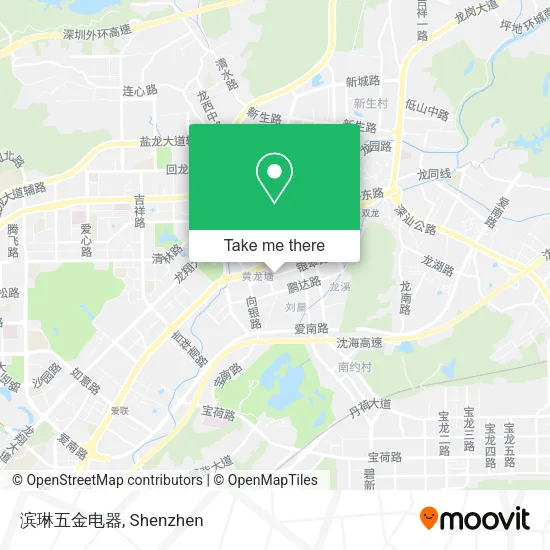 滨琳五金电器 map
