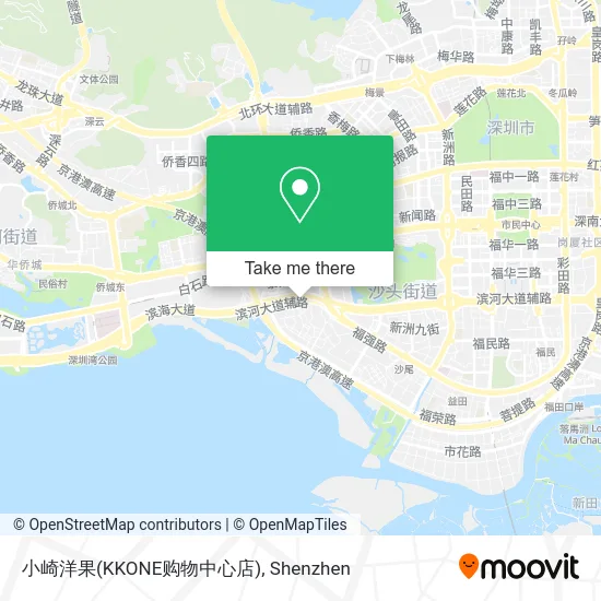 小崎洋果(KKONE购物中心店) map
