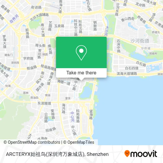 ARCTERYX始祖鸟(深圳湾万象城店) map