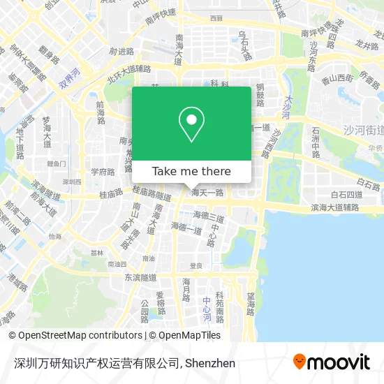 深圳万研知识产权运营有限公司 map