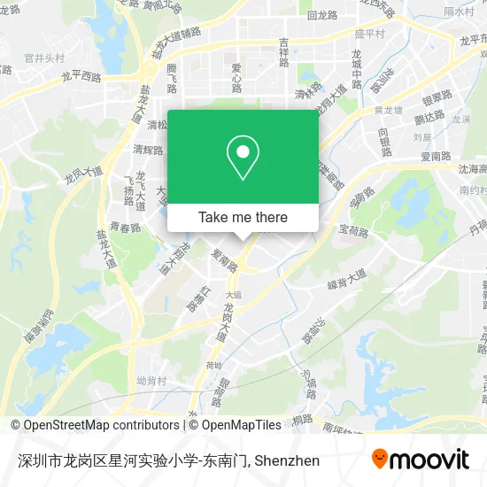 深圳市龙岗区星河实验小学-东南门 map
