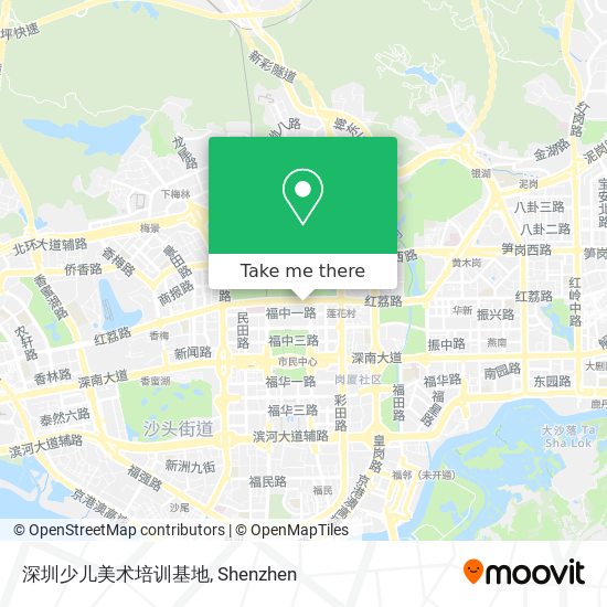 深圳少儿美术培训基地 map