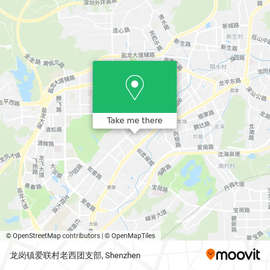 龙岗镇爱联村老西团支部 map