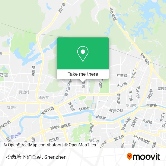 松岗塘下涌总站 map