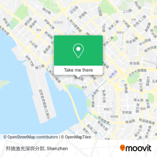 邦德激光深圳分部 map