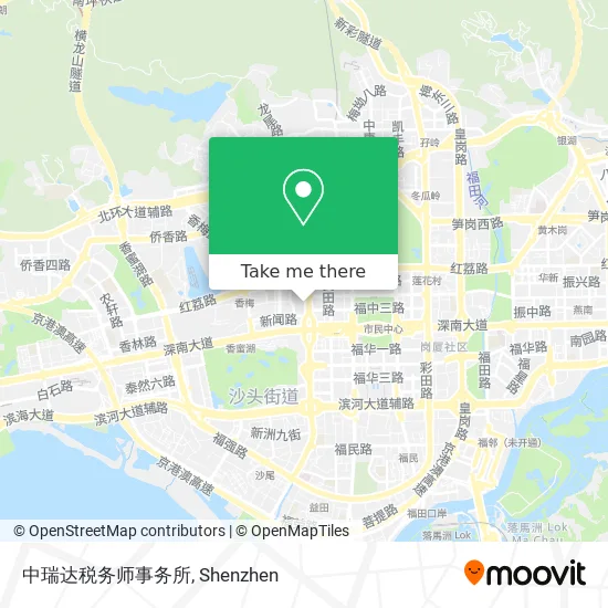 中瑞达税务师事务所 map