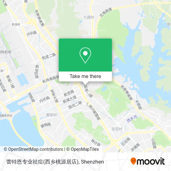 蕾特恩专业祛痘(西乡桃源居店) map