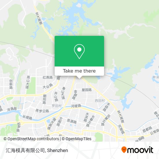 汇海模具有限公司 map