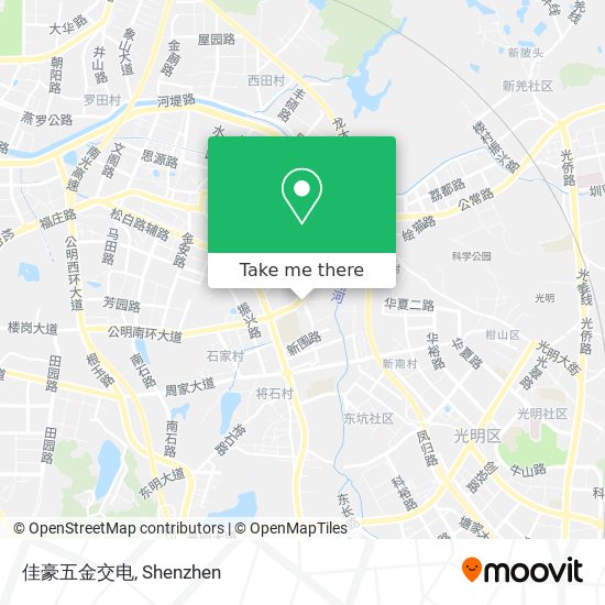 佳豪五金交电 map