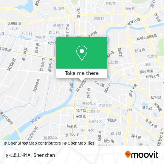 丽城工业区 map
