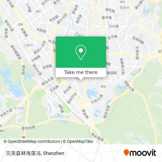 完美森林海藻冻 map