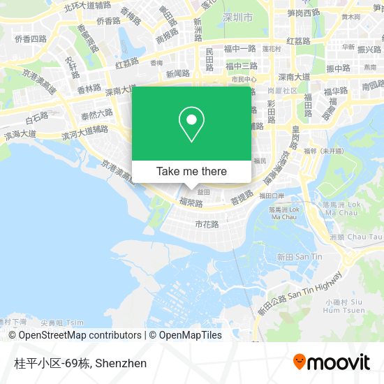 桂平小区-69栋 map