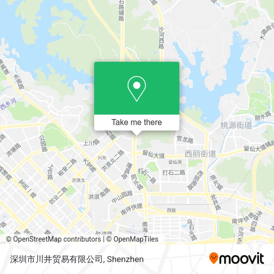 深圳市川井贸易有限公司 map