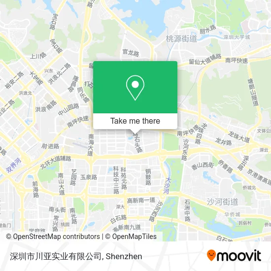 深圳市川亚实业有限公司 map
