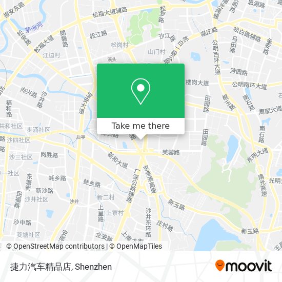 捷力汽车精品店 map