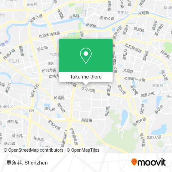 鹿角巷 map