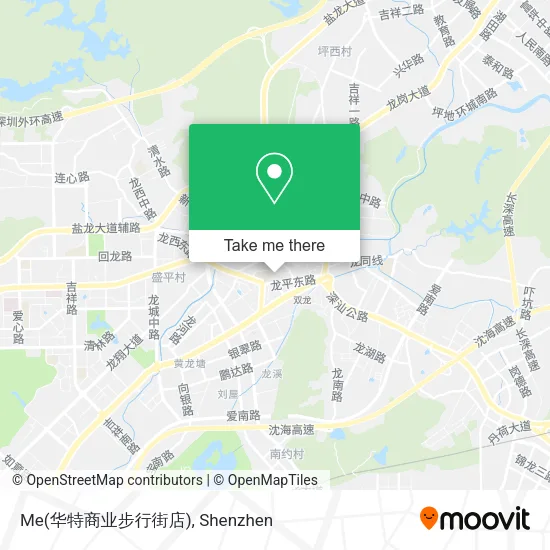 Me(华特商业步行街店) map