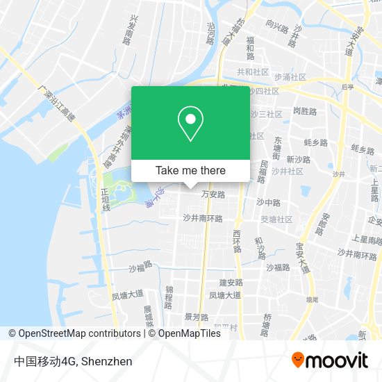 中国移动4G map