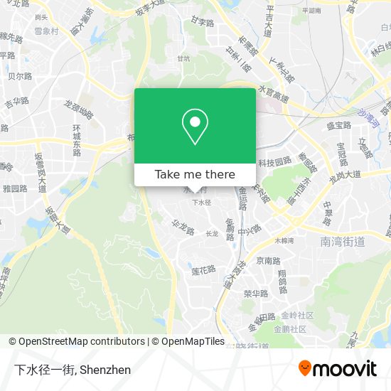 下水径一街 map