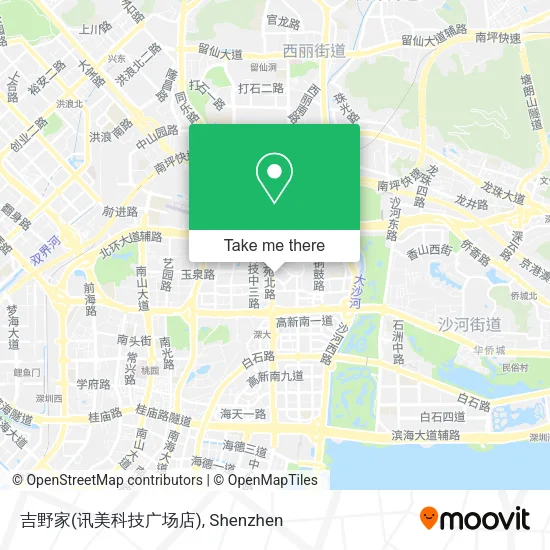 吉野家(讯美科技广场店) map