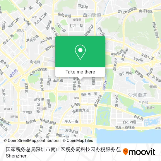 国家税务总局深圳市南山区税务局科技园办税服务点 map