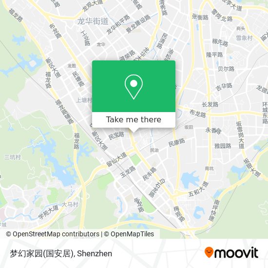 梦幻家园(国安居) map
