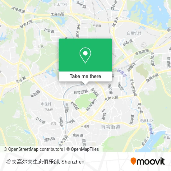 谷夫高尔夫生态俱乐部 map