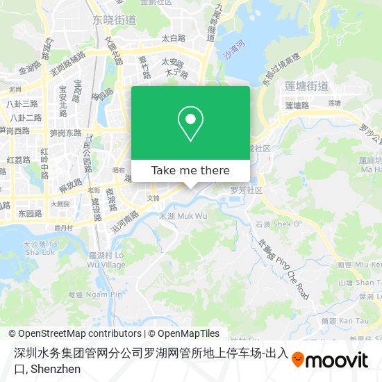 深圳水务集团管网分公司罗湖网管所地上停车场-出入口 map