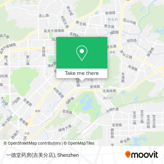 一德堂药房(吉美分店) map