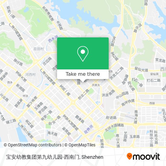 宝安幼教集团第九幼儿园-西南门 map