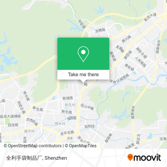 全利手袋制品厂 map