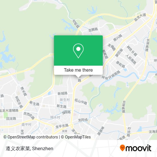 遵义农家菜 map