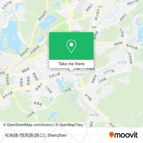 松柏路/悦民路(路口) map