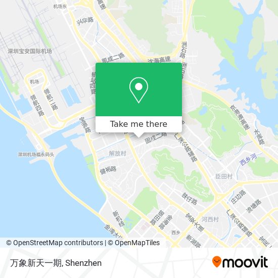 万象新天一期 map